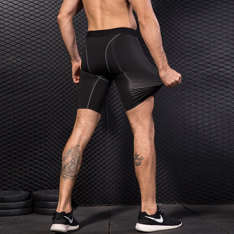 Fitness-Kompressions-Sportshorts für Herren